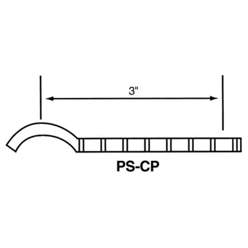 3M™ PanelSafe™ Cup Pin PS-CP, works on breakers up to 3 inches away from the panel safe unit